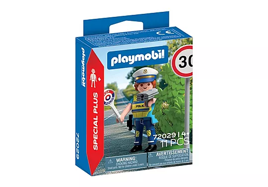 Playmobil Special Plus - Αστυνομικός Με Ραντάρ Ταχύτητας 72029