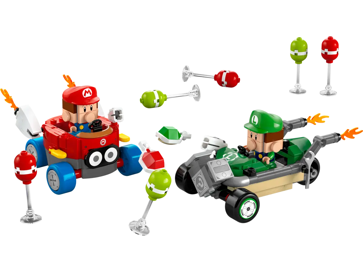 Lego Super Mario - Kart – Kart-Baby Mario vs. Baby Luigi 72034