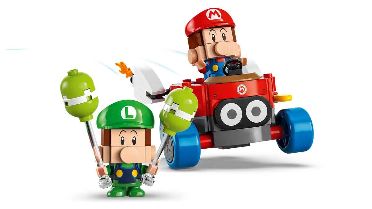 Lego Super Mario - Kart – Kart-Baby Mario vs. Baby Luigi 72034