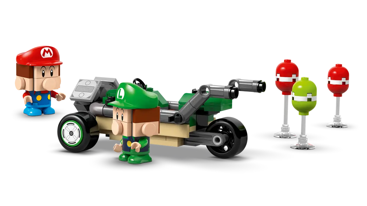 Lego Super Mario - Kart – Kart-Baby Mario vs. Baby Luigi 72034