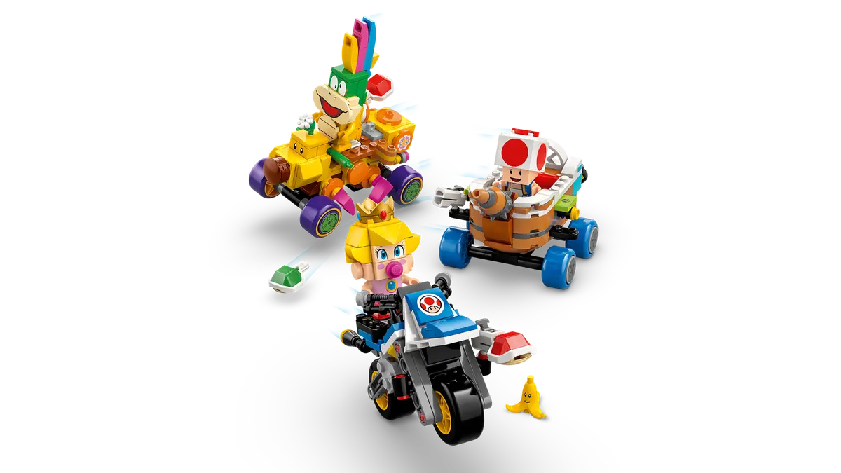 Lego Super Mario - Mario Kart, Baby Peach & Grand Prix Set 72036