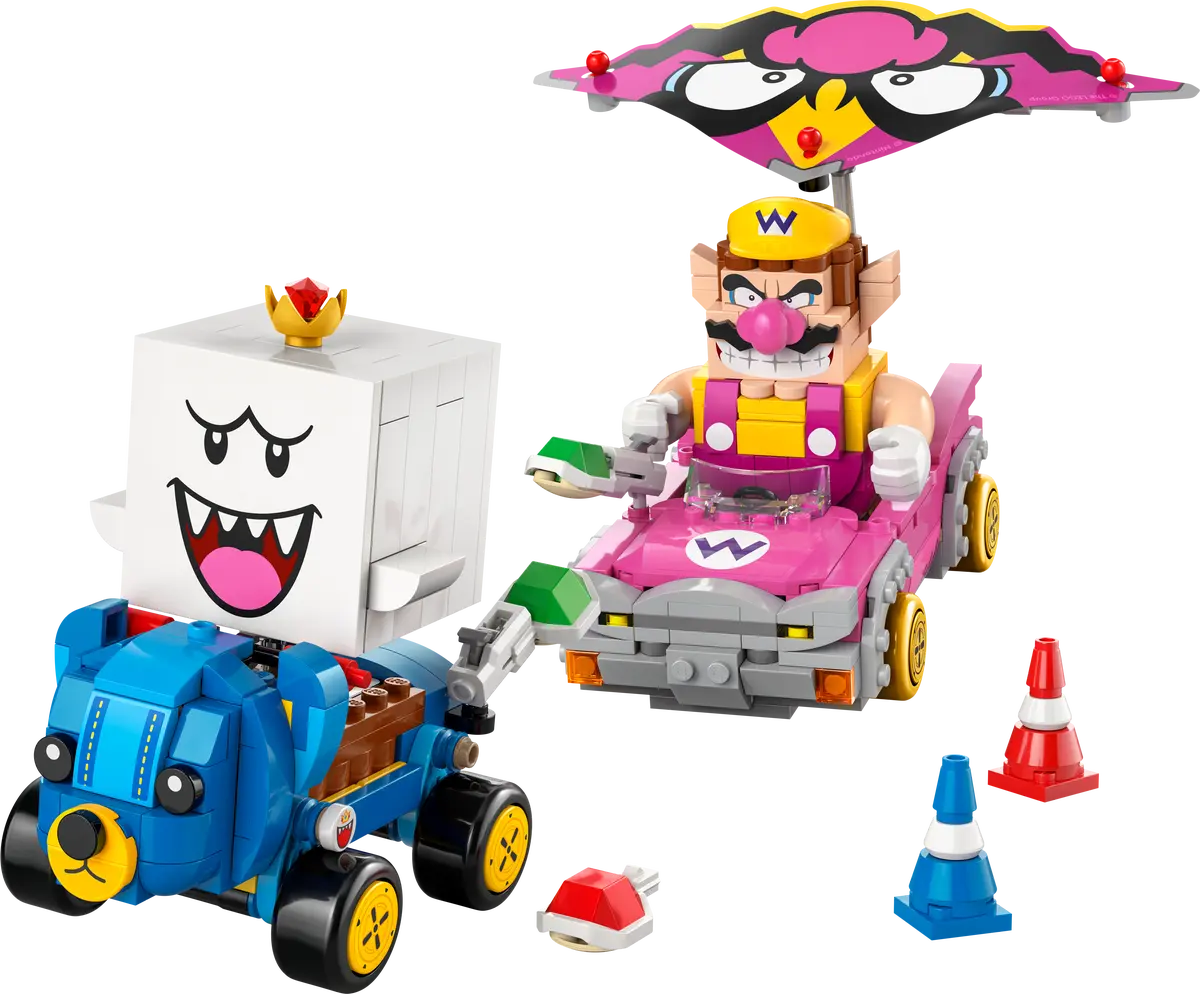 Lego Super Mario - Mario Kart™ – Wario & King Boo 72038