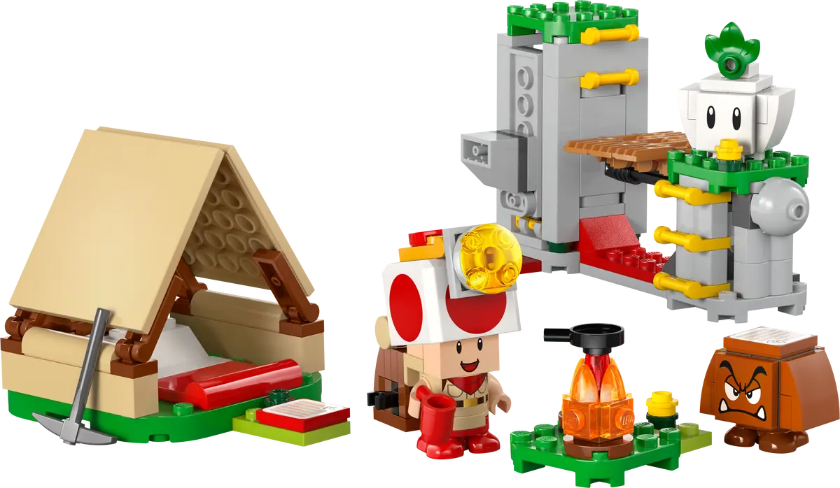 Lego Super Mario - Captain Toad's Camp 72040 Lego Super Mario - Captain Toad's Camp 72040