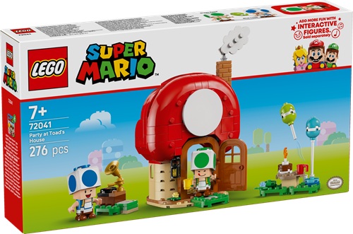 Lego Super Mario - Party At Toad's House 72041