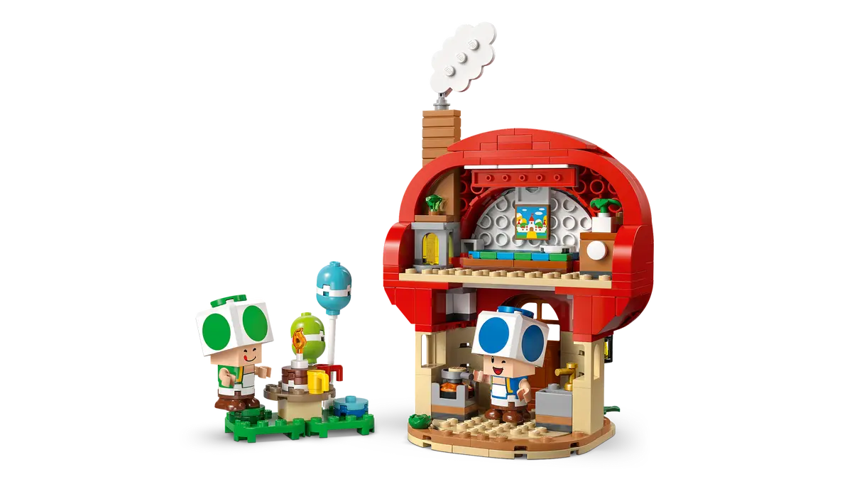 Lego Super Mario - Party At Toad's House 72041