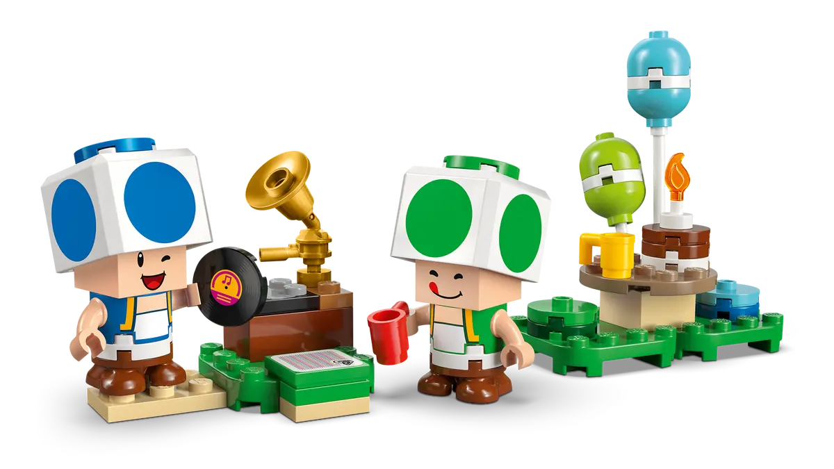 Lego Super Mario - Party At Toad's House 72041