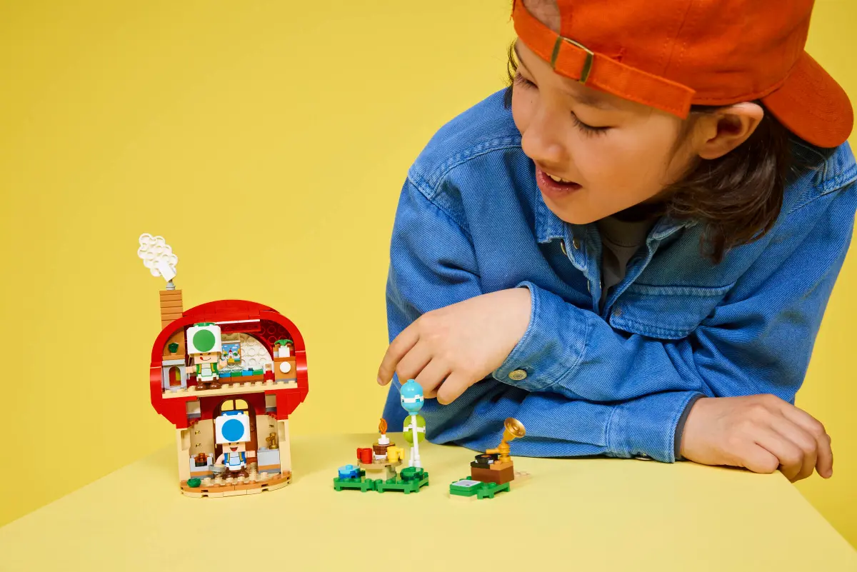 Lego Super Mario - Party At Toad's House 72041