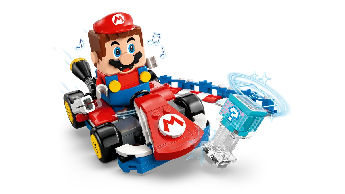 Lego Super Mario - Kart-Interactive Lego Mario & Standard Kart 72043