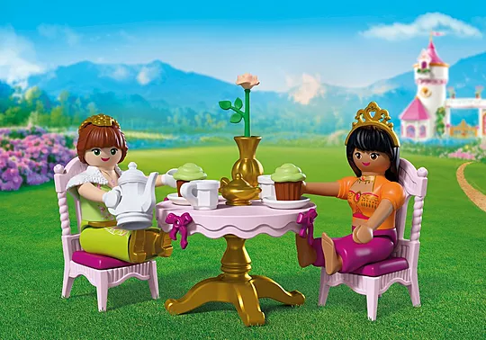 Playmobil Princess Magic - Βασιλική Τραπεζαρία Και Πριγκίπισσα Με Μαγικό Χαλί 72054