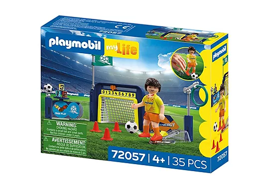 Playmobil City Life - My Life, Σετ Προπόνησης Ποδοσφαίρου 72057