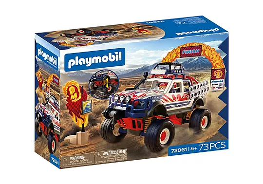 Playmobil Offroad Cars - Φορτηγό 4x4 Παντός Εδάφους 72061