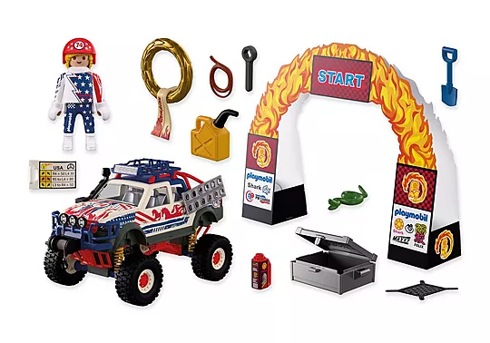 Playmobil Offroad Cars - Φορτηγό 4x4 Παντός Εδάφους 72061