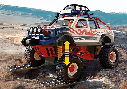Playmobil Offroad Cars - Φορτηγό 4x4 Παντός Εδάφους 72061