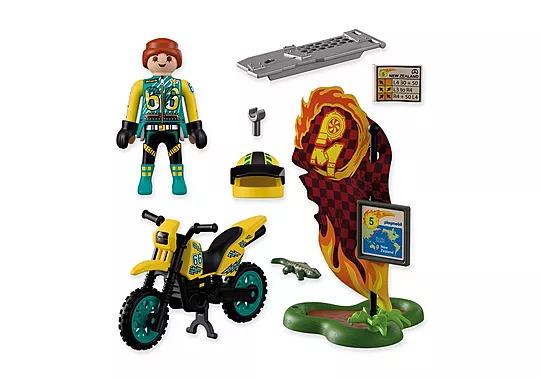 Playmobil Offroad Cars - Μοτοσικλέτα Offroad 72065