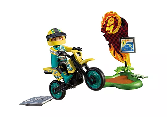 Playmobil Offroad Cars - Μοτοσικλέτα Offroad 72065