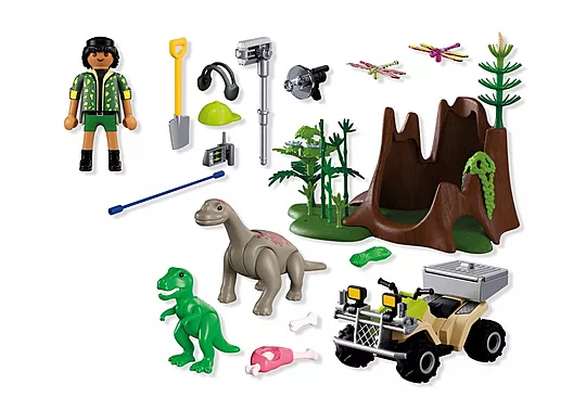 Playmobil Dinos - Εξερεύνηση Στην Κρυψώνα Των Δεινοσαύρων 72069