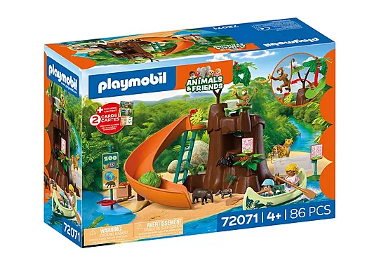 Playmobil Animals & Friends - Διασκεδάζοντας Στο Ζωολογικό Πάρκο 72071