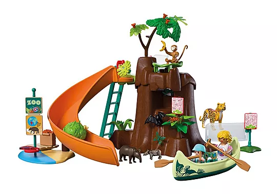 Playmobil Animals & Friends - Διασκεδάζοντας Στο Ζωολογικό Πάρκο 72071