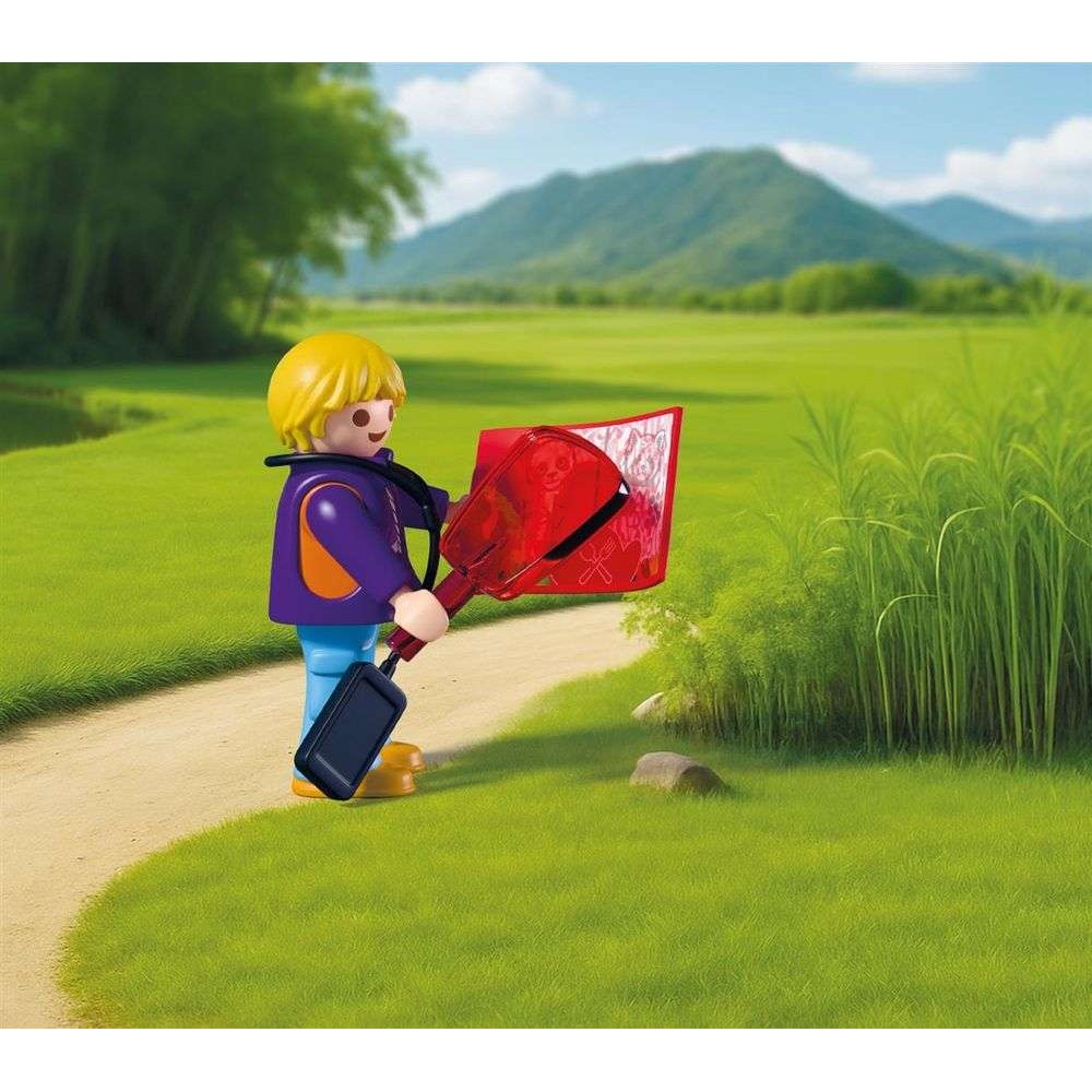 Playmobil Animals & Friends - Φροντιστής Ζώων Πάρκου Με Όχημα 72072