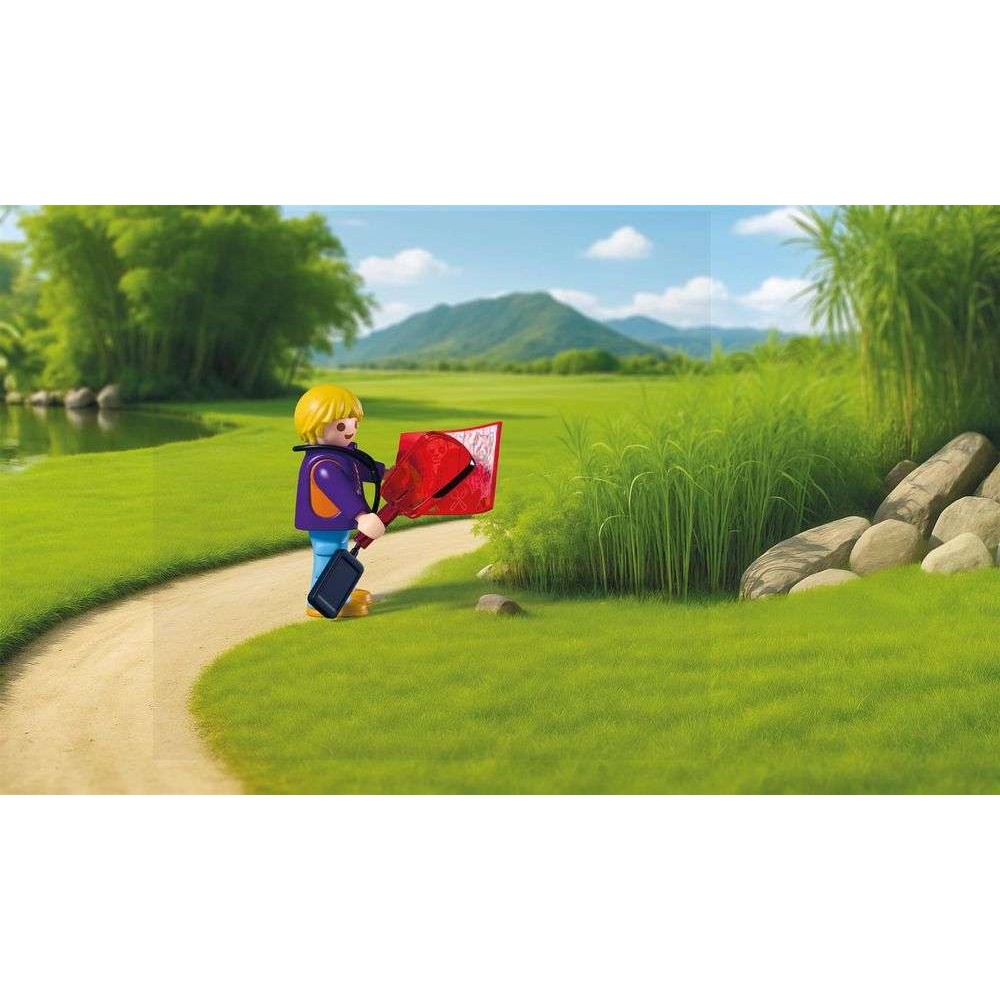Playmobil Animals & Friends - Φροντιστής Ζώων Πάρκου Με Όχημα 72072