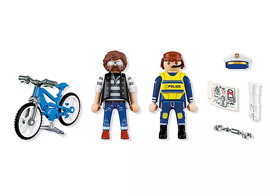 Playmobil City Action - Αστυνομικός Και Κλέφτης Ποδηλάτων 72076