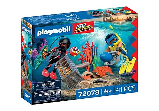 Playmobil City Action - Υποβρύχια Επιχείρηση Αστυνομίας 72078