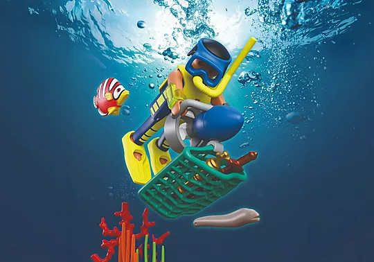 Playmobil City Action - Υποβρύχια Επιχείρηση Αστυνομίας 72078