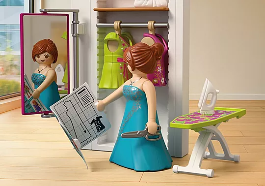 Playmobil City Life - My Life, Ατελιέ Σχεδιάστριας Μόδας 72082