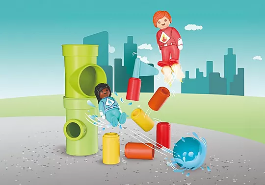 Playmobil Junior - Υπερήρωες Σε Δράση 72085