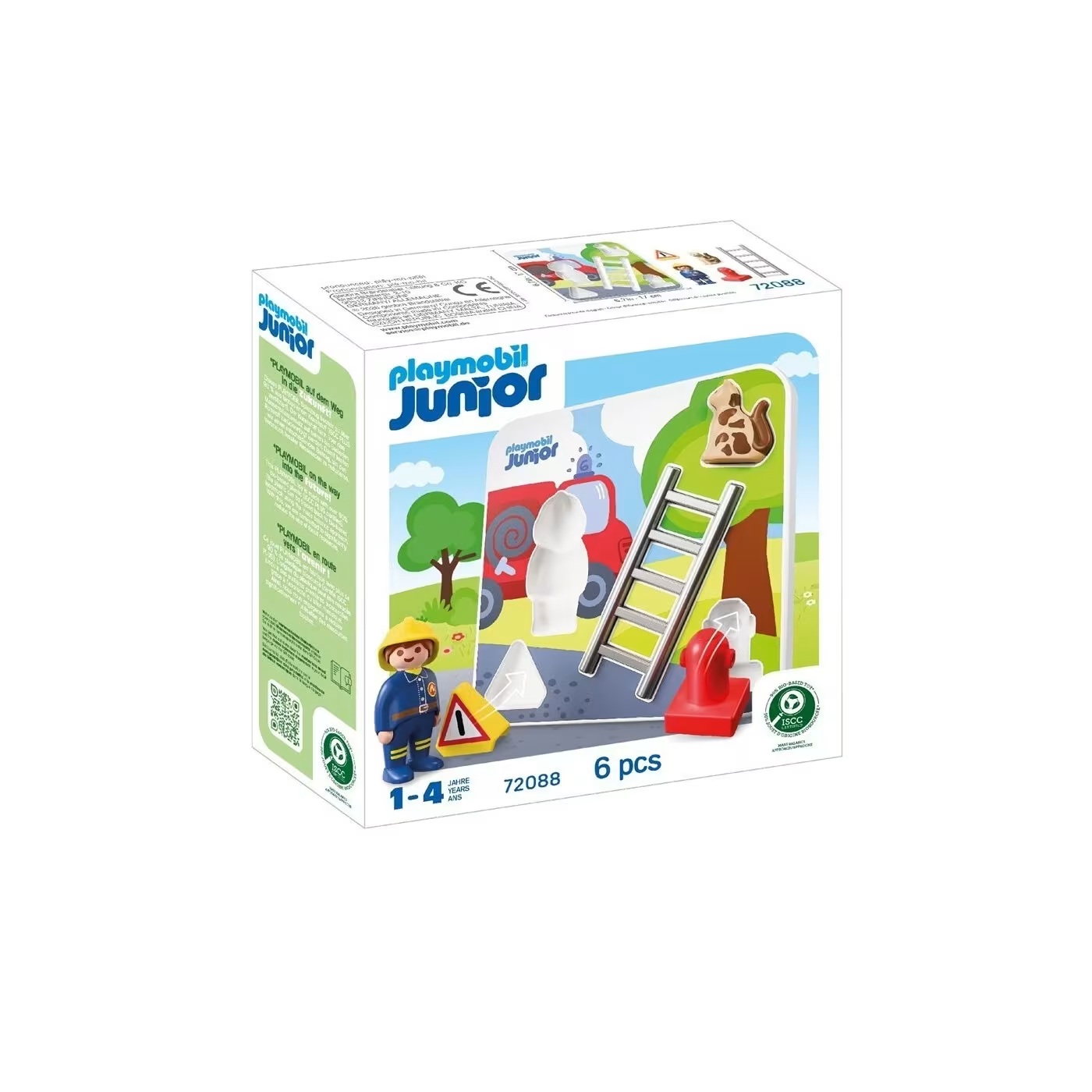 Playmobil Junior - Παζλ Πυροσβεστικής 72088
