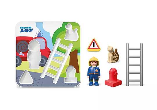 Playmobil Junior - Παζλ Πυροσβεστικής 72088