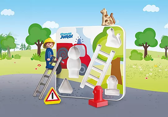 Playmobil Junior - Παζλ Πυροσβεστικής 72088