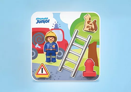 Playmobil Junior - Παζλ Πυροσβεστικής 72088