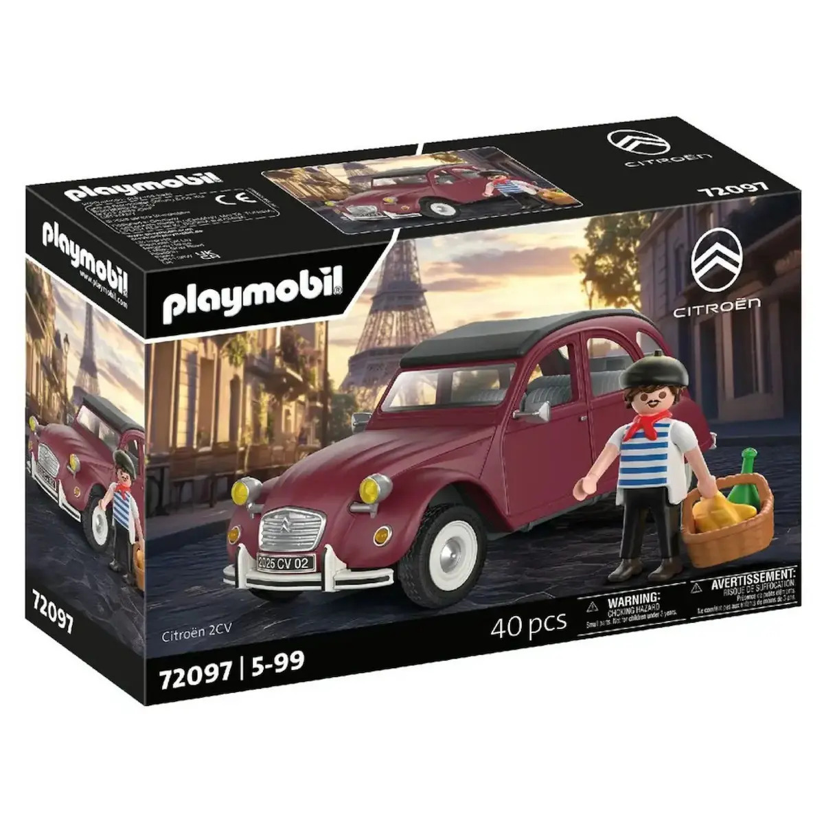 Playmobil Citroen - 2CV Exclusive Edition 72097