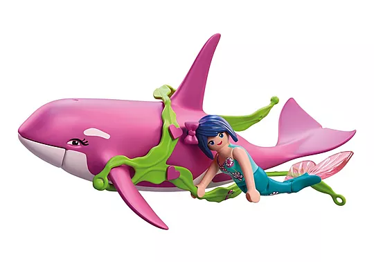 Playmobil Fantasy & Magic - Γοργόνα Με Φάλαινα-Όρκα 72106