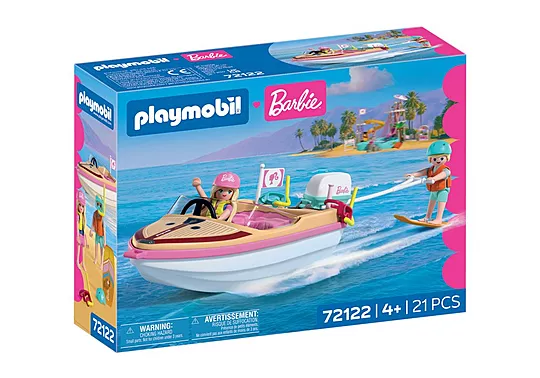 Playmobil Barbie - Ταχύπλοο Σκάφος 72122
