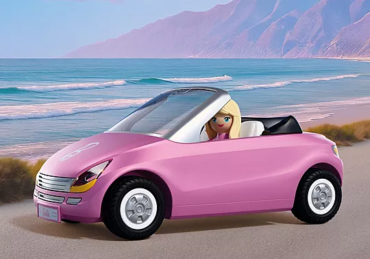 Playmobil Barbie - Κάμπριο Με Θαλάσσιο Jet 72123