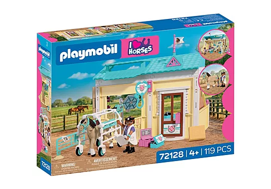 Playmobil I Love Horses - Κτηνιατρείο Αλόγων 72128