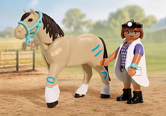 Playmobil I Love Horses - Κτηνιατρείο Αλόγων 72128