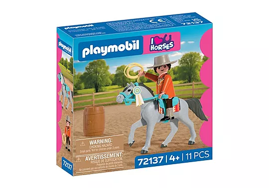Playmobil I Love Horses - Αναβάτης Western 72137