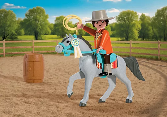 Playmobil I Love Horses - Αναβάτης Western 72137