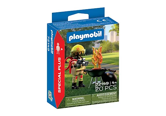 Playmobil Special Plus - Επιχείρηση Κατάσβεσης Εστίας Φωτιάς 72149
