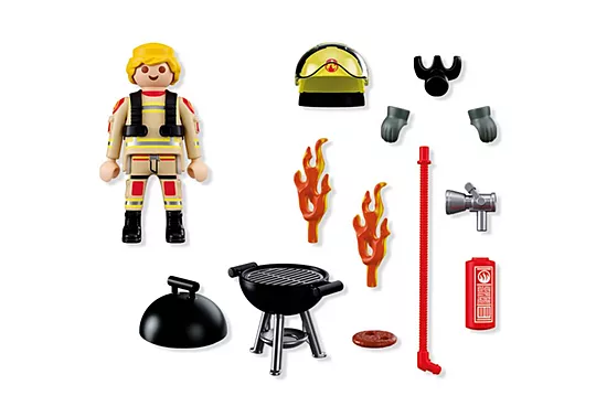 Playmobil Special Plus - Επιχείρηση Κατάσβεσης Εστίας Φωτιάς 72149