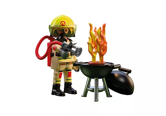 Playmobil Special Plus - Επιχείρηση Κατάσβεσης Εστίας Φωτιάς 72149