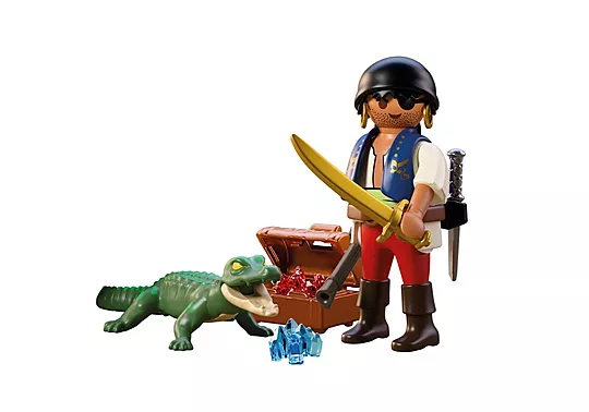 Playmobil Special Plus - Πειρατής Εναντίον Αλιγάτορα 72154