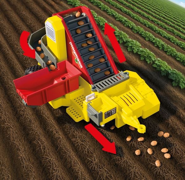 Playmobil Country - Μεγάλο Τρακτέρ Με Πατατοεξαγωγέα 72161