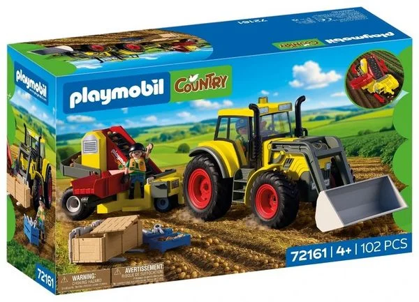 Playmobil Country - Μεγάλο Τρακτέρ Με Πατατοεξαγωγέα 72161