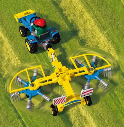 Playmobil Country - Μικρό Τρακτέρ Με Χορτοσυλλέκτη 72163
