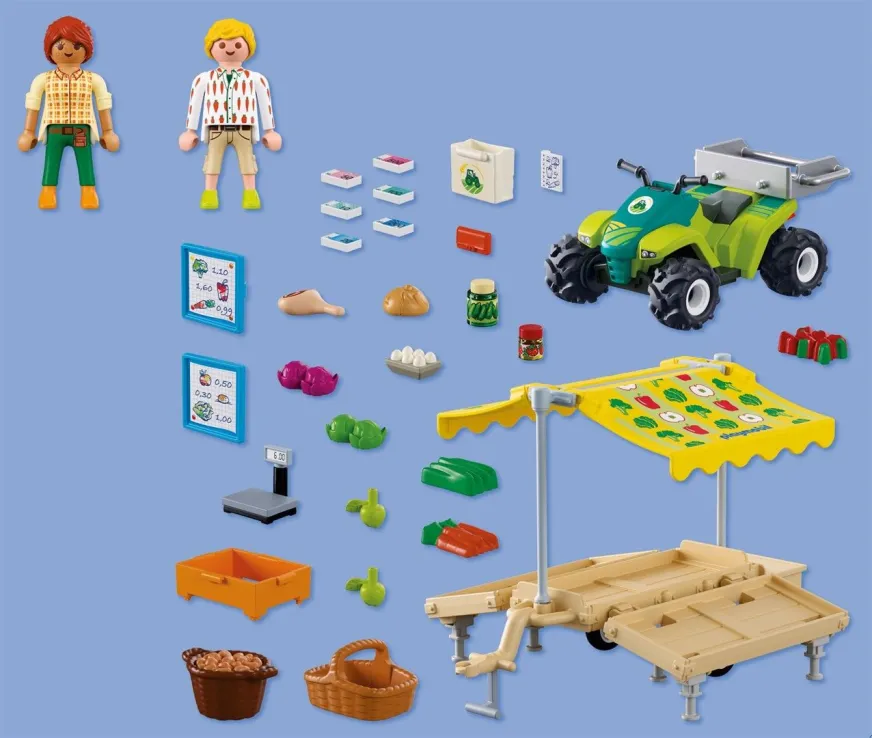 Playmobil Country - Υπαίθριος Πάγκος Λαχανικών 72164