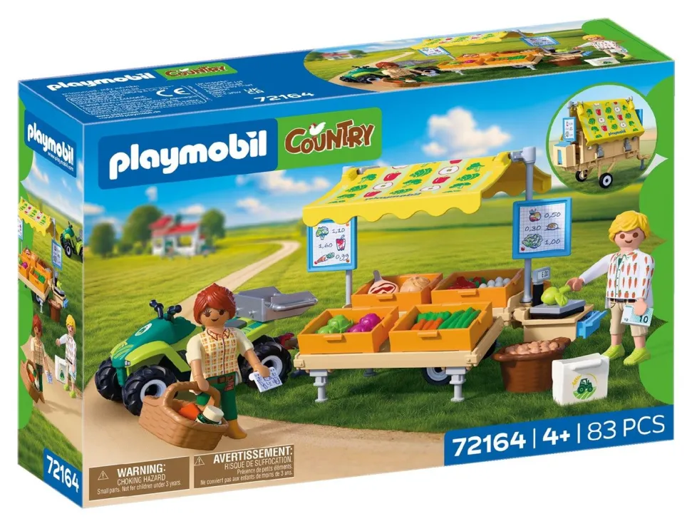 Playmobil Country - Υπαίθριος Πάγκος Λαχανικών 72164